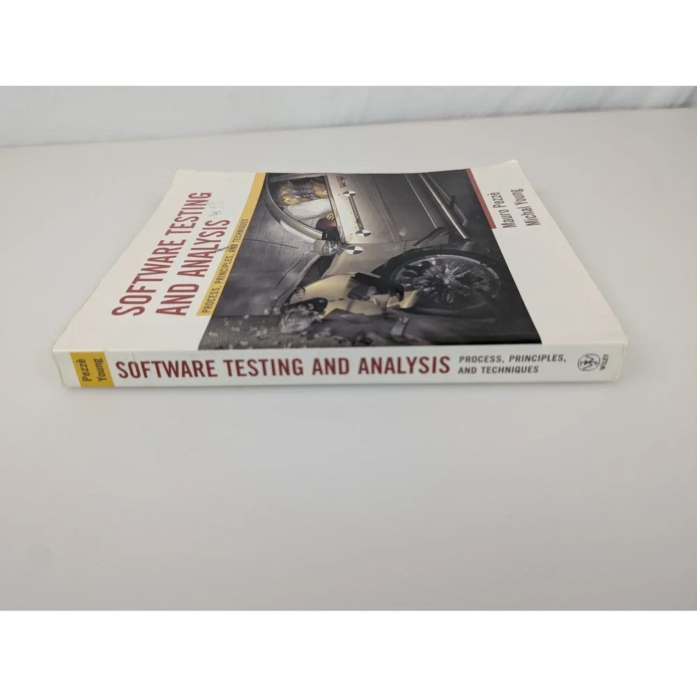 Software Testing and Analysis Process‎ Principles Techniques Book Pezze Young